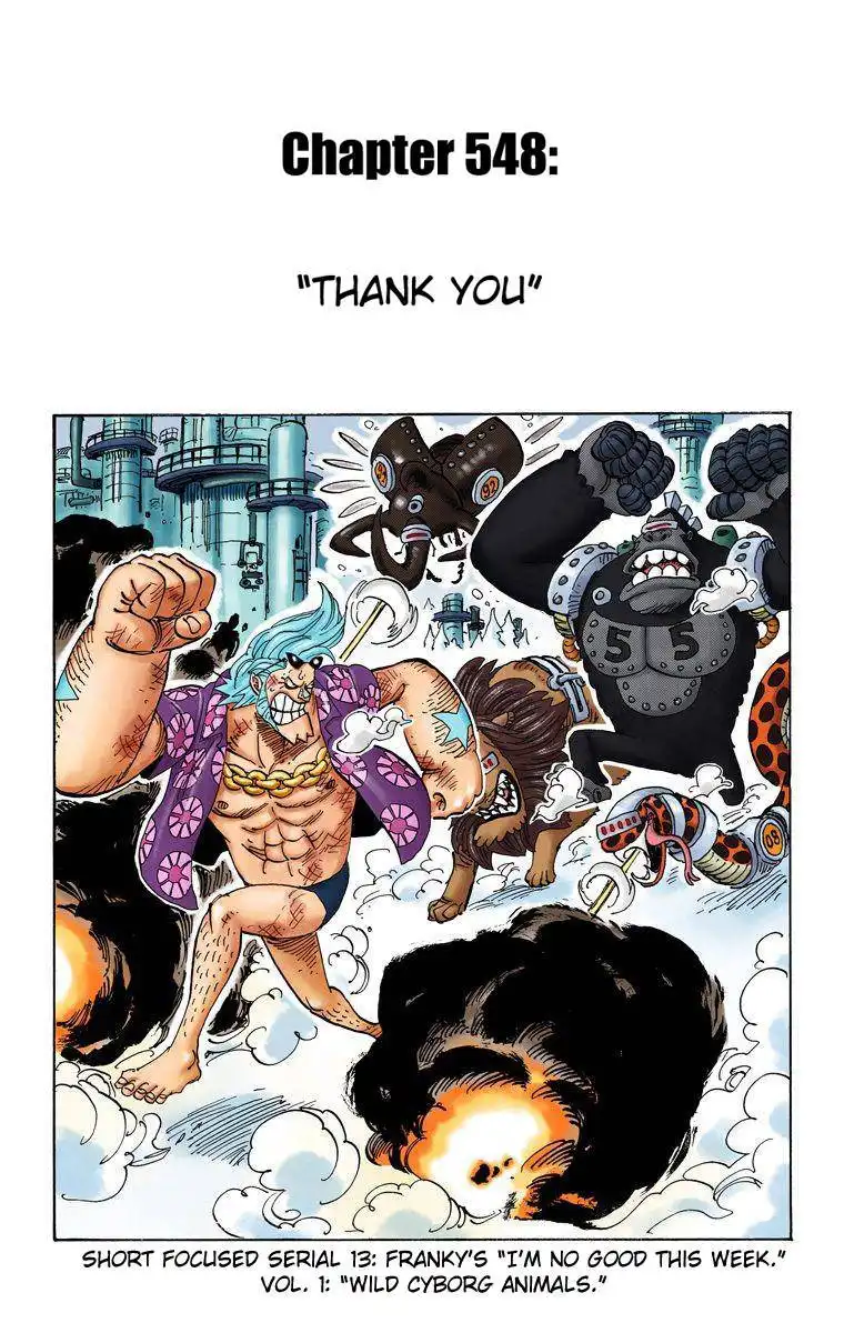 One Piece - Digital Colored Comics Chapter 548 2